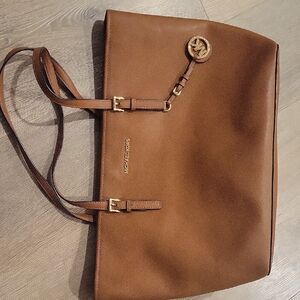Michael Kors Tan Leather Tote